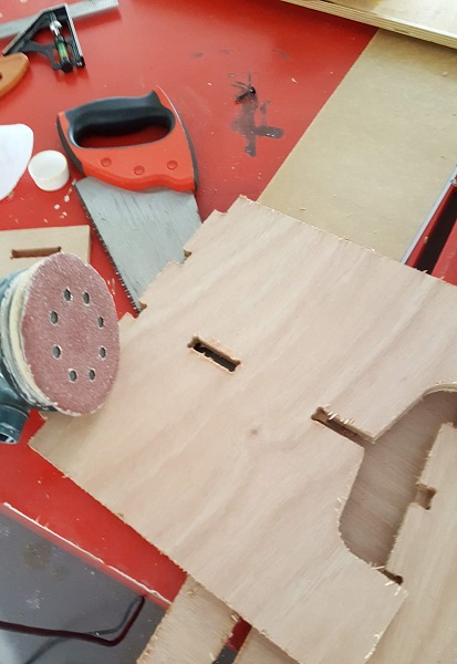 sanding